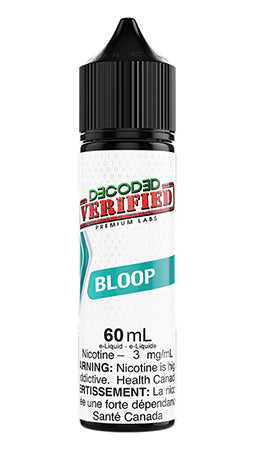 Best Eliquids Bloop by Decoded Toronto GTA Vaughan Ontario Canada Wicks & Wires Vape Shoppe