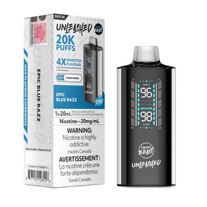 Epic Blue Razz Iced - Flavour Beast Unleashed 20K Disposable