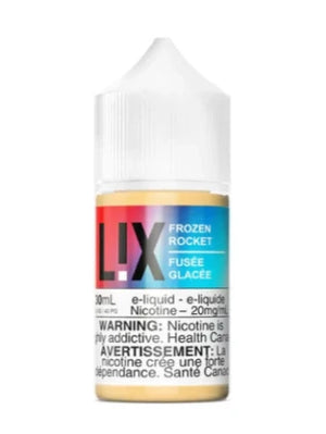 Frozen Rocket  by LIX E-liquid Toronto GTA Vaughan Ontario Canada Wicks & Wires Vape Shoppe