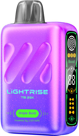 Grape Burst Lightrise 25K by Lost Vape Toronto GTA Vaughan Ontario Canada Wicks & Wires Vape Shoppe