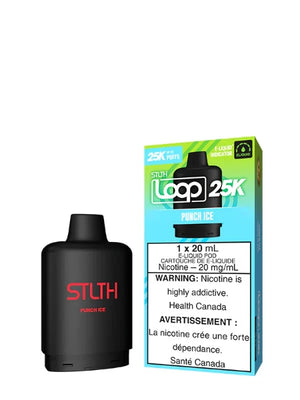 Punch Ice LOOP 25K Pod by STLTH Toronto GTA Vaughan Ontario Canada Wicks & Wires Vape Shoppe