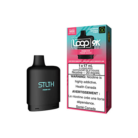 Prism Ice LOOP 9K Pod by STLTH Toronto GTA Vaughan Ontario Canada Wicks & Wires Vape Shoppe