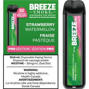 Strawberry Watermelon Breeze Pro  Toronto GTA Vaughan Ontario Canada Wicks & Wires Vape Shoppe