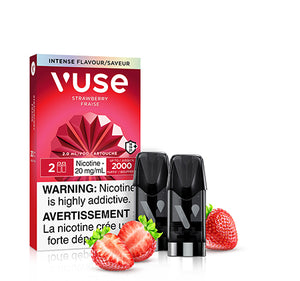 Strawberry Vuse Pod by Vuse Toronto GTA Vaughan Ontario Canada Wicks & Wires Vape Shoppe