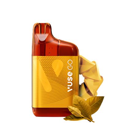 Golden Tobacco by Vuse Go 5000  Toronto GTA Vaughan Ontario Canada Wicks & Wires Vape Shoppe