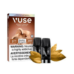 Smooth Tobacco by Vuse Toronto GTA Vaughan Ontario Canada  Wicks & Wires Vape Shoppe