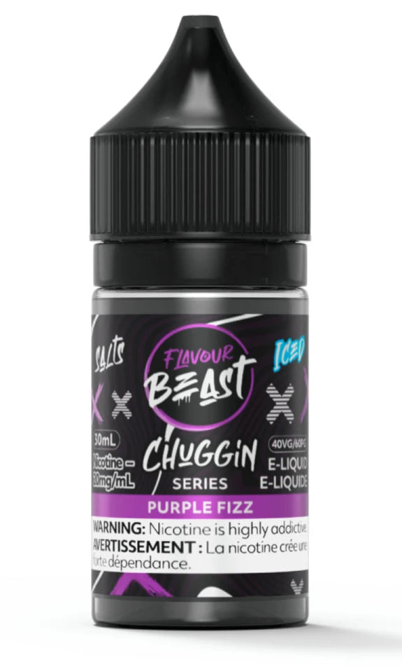 Purple Fizz Iced by Flavour Beast Toronto Ontario Canada Wicks & Wires Vape Shoppe