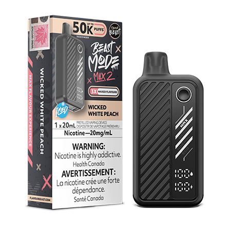 wicked-white-peach-flavour-beast-max-2-Toronto-GTA-Vaughan-Ontario-Canada-Wicks-and-Wires-Vape-Shoppe